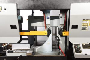 Hydmech H22A Horizontal Automatic Bandsaw Close Up View