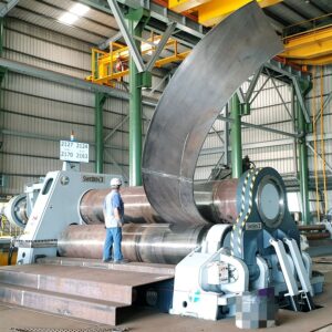 Curving Plate Roller PB3 - Plate Bending Machine for Steel or Sheet Metal