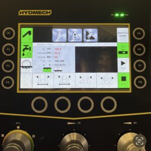 Hydmech H360A CNC Bandsaw Control Panel