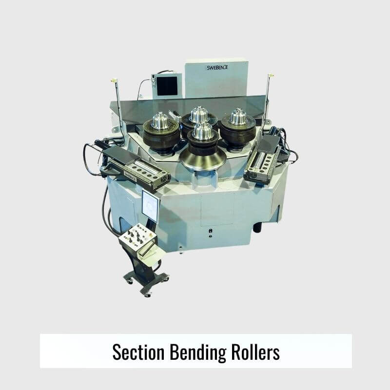 Section Bending Rollers for sale